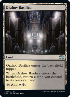 MTG Double Masters 327/331 Orzhov Basilica