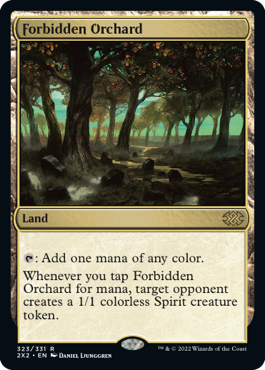 MTG Double Masters 323/331 Forbidden Orchard