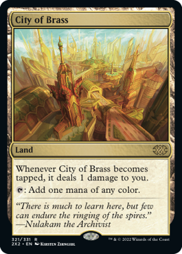 MTG Double Masters 321/331 City of Brass