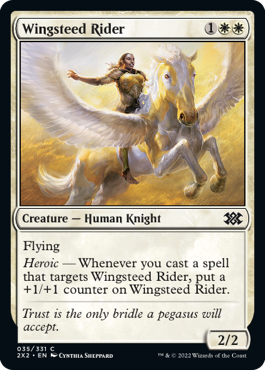 MTG Double Masters 035/331 Wingsteed Rider