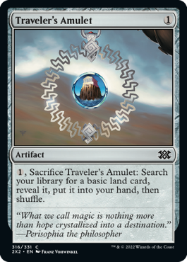 MTG Double Masters 316/331 Traveler's Amulet