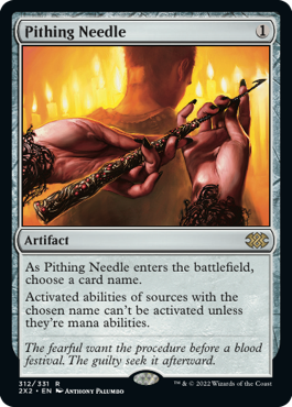 MTG Double Masters 312/331 Pithing Needle