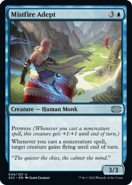 MTG Double Masters 059/331 Mistfire Adept