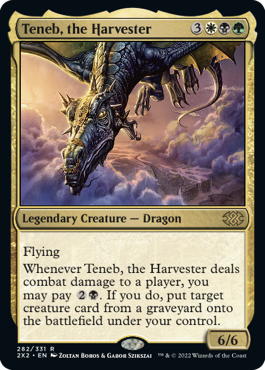 MTG Double Masters 282/331 Teneb, the Harvester