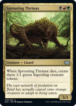 MTG Double Masters 278/331 Sprouting Thrinax