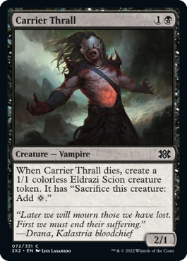 MTG Double Masters 072/331 Carrier Thrall