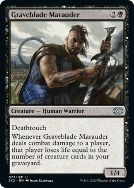 MTG Double Masters 077/331 Graveblade Marauder
