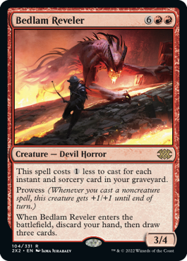MTG Double Masters 104/331 Bedlam Reveler