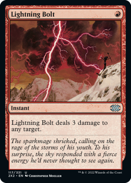 MTG Double Masters 117/331 Lightning Bolt