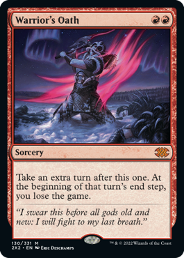 MTG Double Masters 130/331 Warrior's Oath