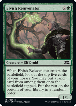MTG Double Masters 144/331 Elvish Rejuvenator