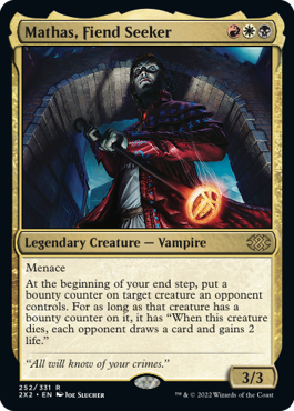MTG Double Masters 252/331 Mathas, Fiend Seeker