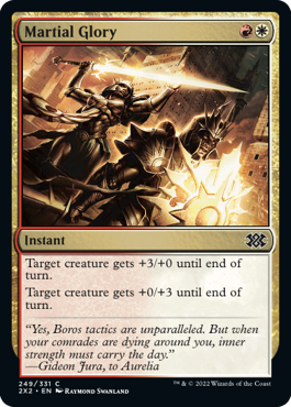MTG Double Masters 249/331 Martial Glory