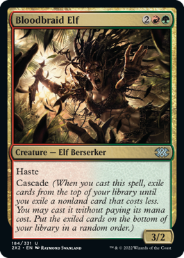 MTG Double Masters 184/331 Bloodbraid Elf