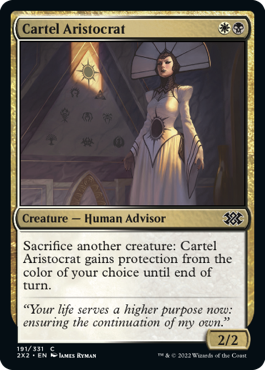 MTG Double Masters 191/331 Cartel Aristocrat