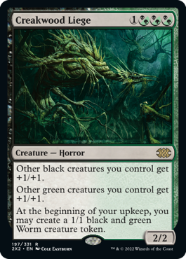 MTG Double Masters 197/331 Creakwood Liege