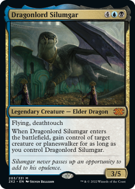 MTG Double Masters 203/331 Dragonlord Silumgar
