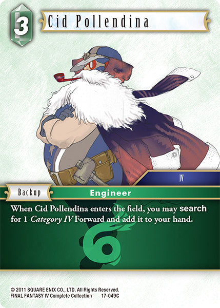 Final Fantasy Opus XVII 17-049 Cid Pollendina