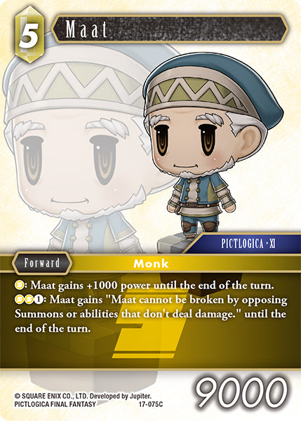 Final Fantasy Opus XVII 17-075 Maat