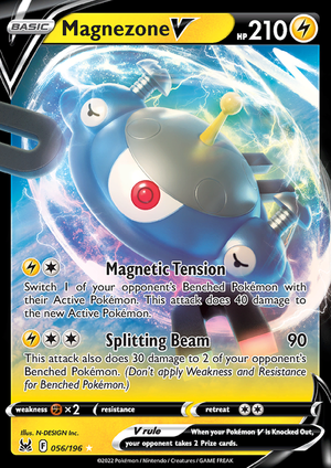 SWSH Lost Origin 056-196 Magnezone V