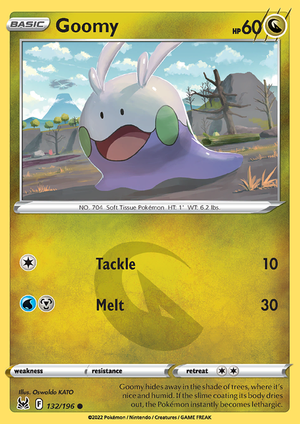 SWSH Lost Origin 132-196 Goomy