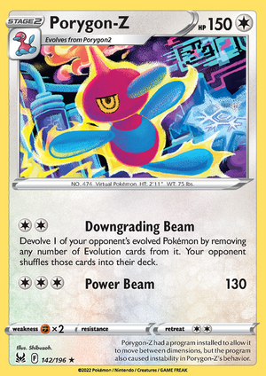 SWSH Lost Origin 142-196 Porygon-Z