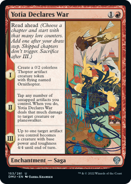 MTG Dominaria United 153/281 Yotia Declares War