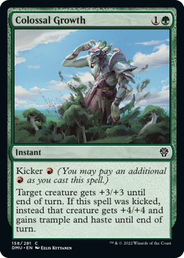 MTG Dominaria United 158/281 Colossal Growth