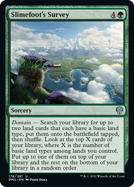 MTG Dominaria United 178/281 Slimefoot's Survey