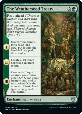 MTG Dominaria United 188/281 The Weatherseed Treaty