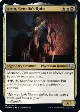 MTG Dominaria United 193/281 Aron, Benalia's Ruin