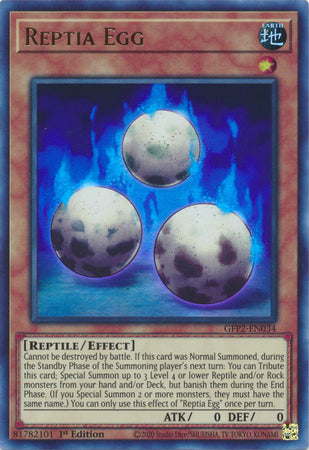 Ghosts From The Past The 2nd Haunting GFP2-EN034 Reptia Egg