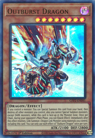 Ghosts From The Past The 2nd Haunting GFP2-EN041 Outburst Dragon