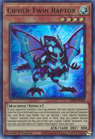 Ghosts From The Past The 2nd Haunting GFP2-EN109 Cipher Twin Raptor