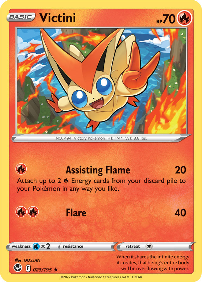 SWSH Silver Tempest 023/195 Victini