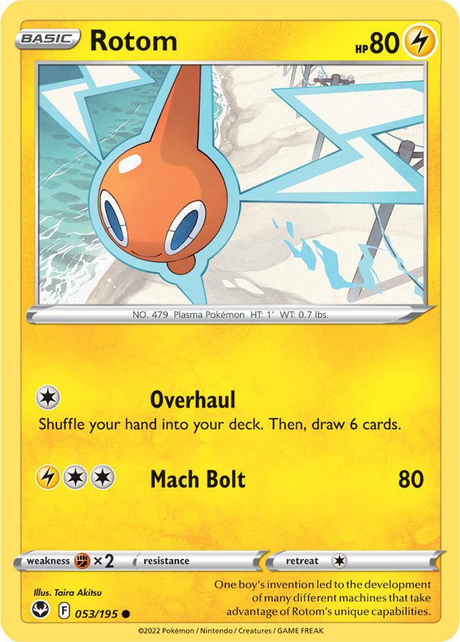 SWSH Silver Tempest 053/195 Rotom