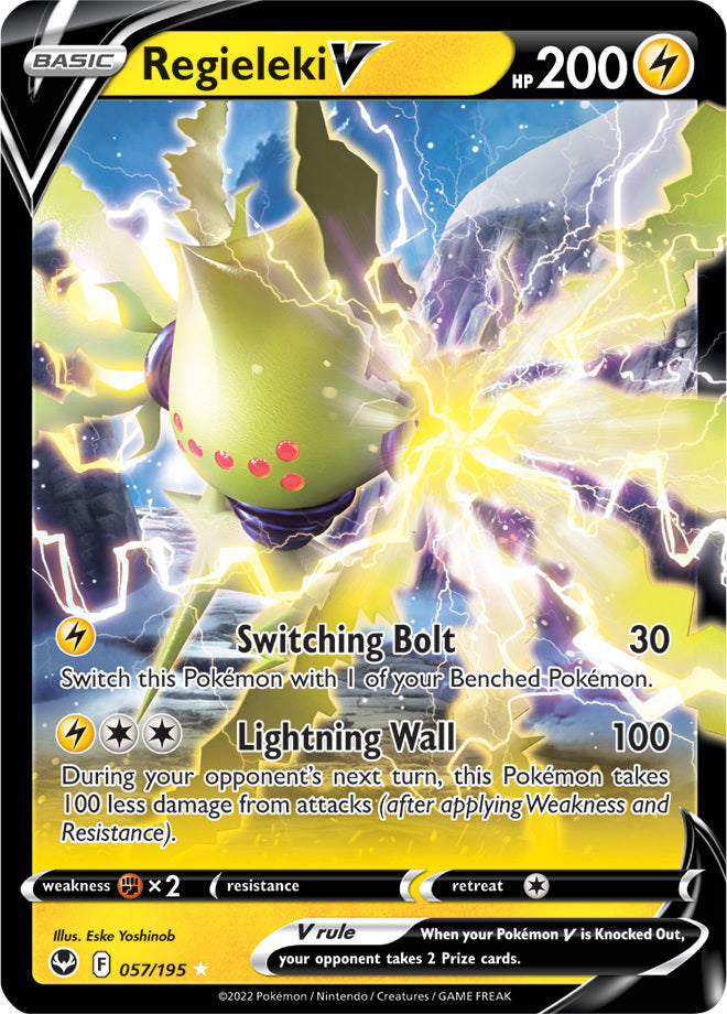 SWSH Silver Tempest 057/195 Regieleki V
