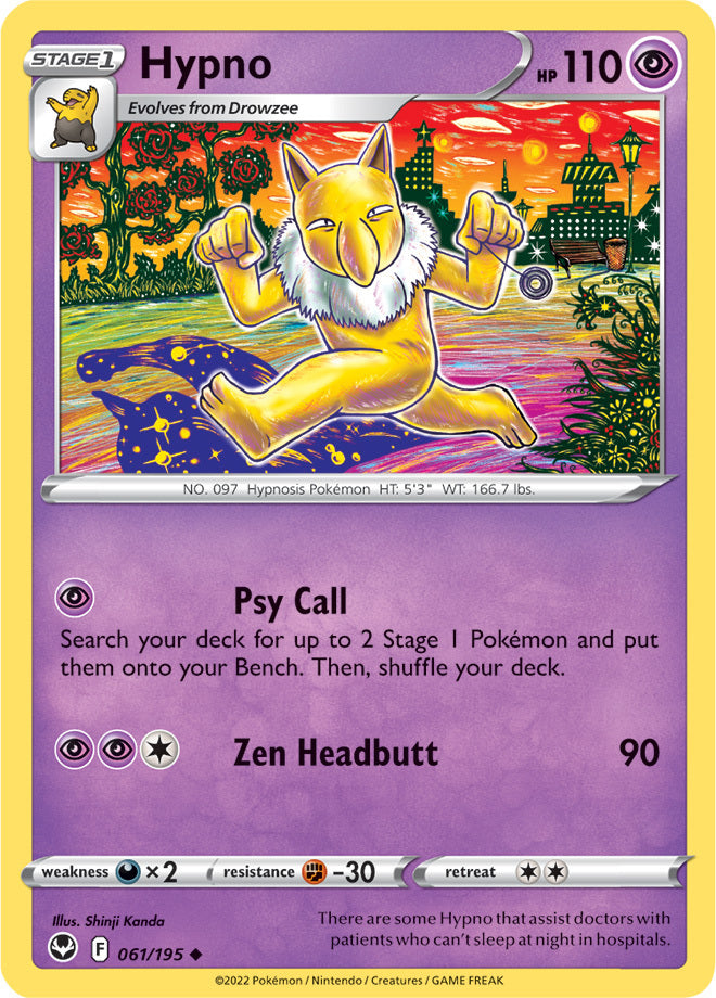 SWSH Silver Tempest 061/195 Hypno