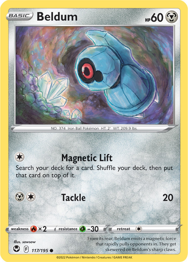 SWSH Silver Tempest 117/195 Beldum