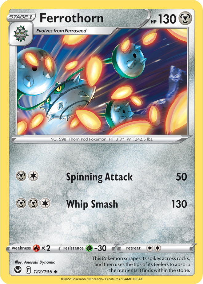 SWSH Silver Tempest 122/195 Ferrothorn