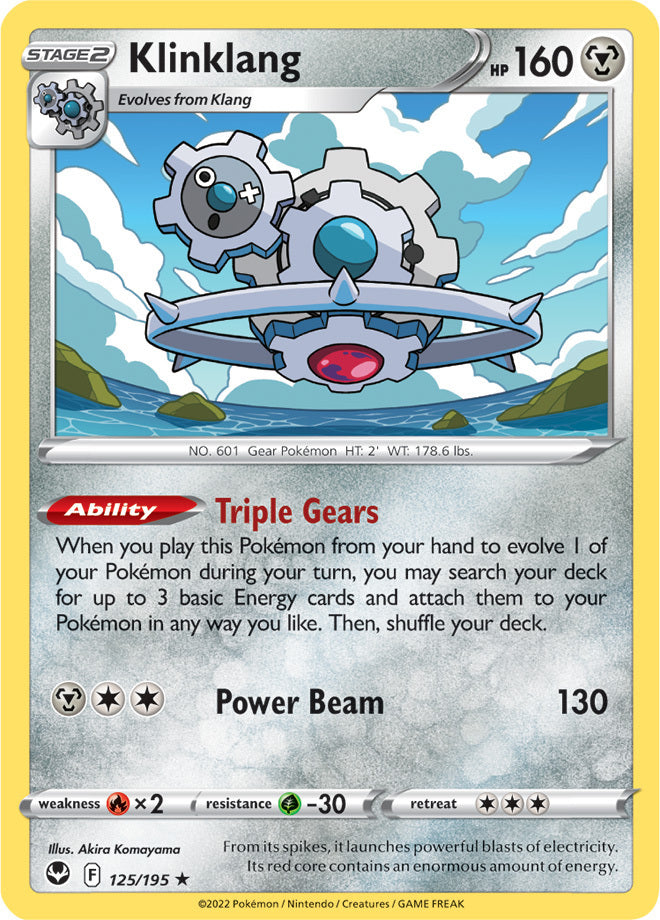 SWSH Silver Tempest 125/195 Klinklang