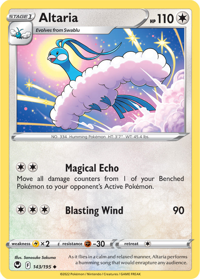 SWSH Silver Tempest 143/195 Altaria