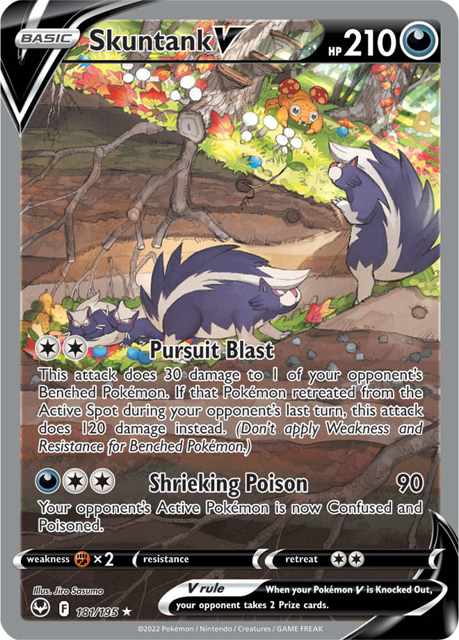 SWSH Silver Tempest 181/195 Skuntank V