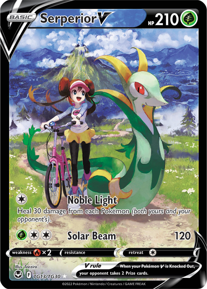 SWSH Silver Tempest TG13-TG30 Serperior V