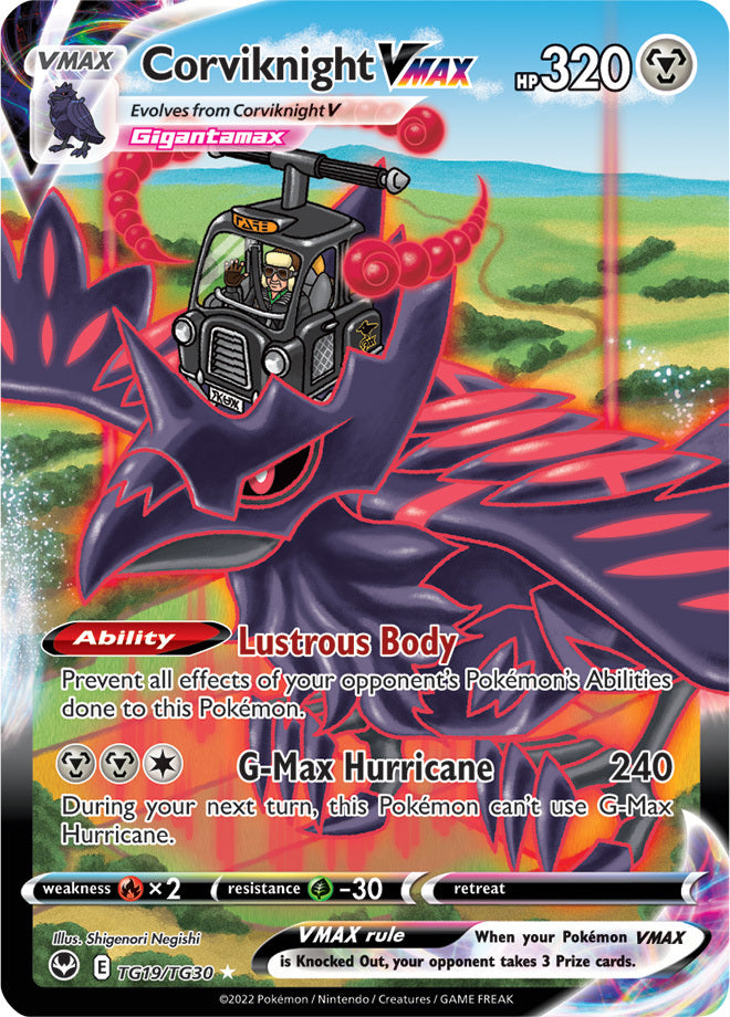 SWSH Silver Tempest TG19-TG30 Corviknight VMAX