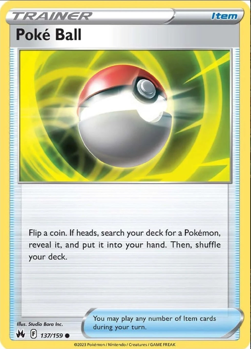 SWSH Crown Zenith 137/159 Poké Ball
