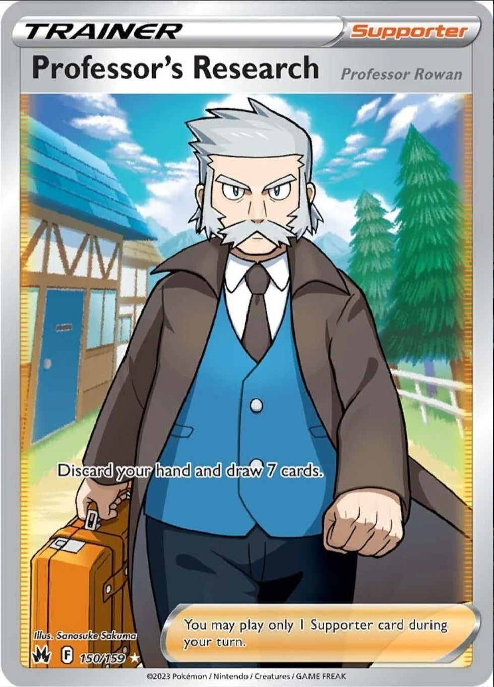 SWSH Crown Zenith 150/159 Professor's Research [Professor Rowan]