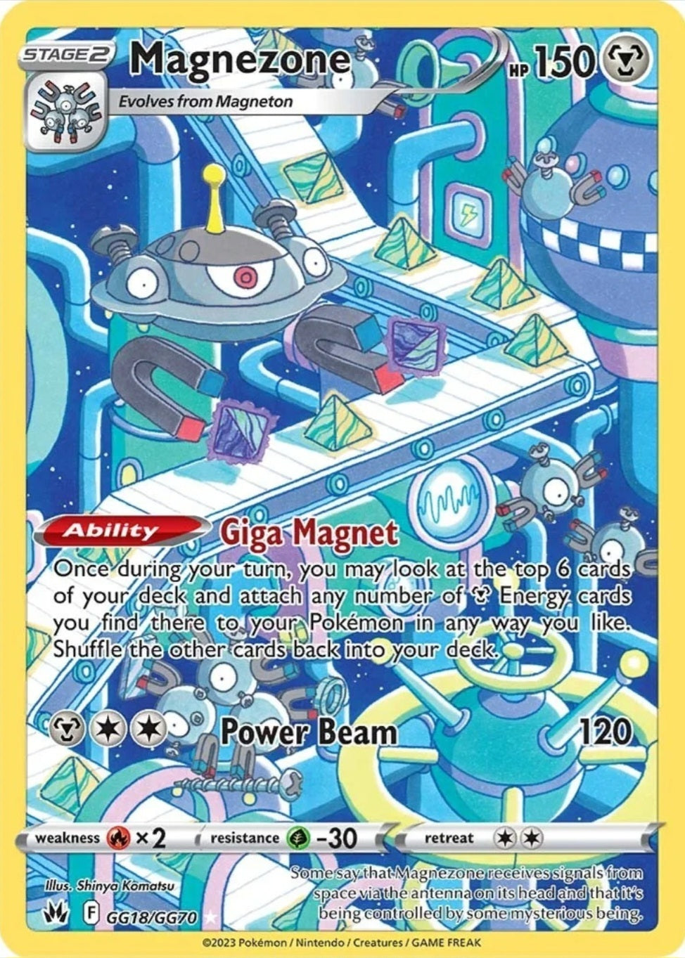 SWSH Crown Zenith GG18/GG70 Magnezone