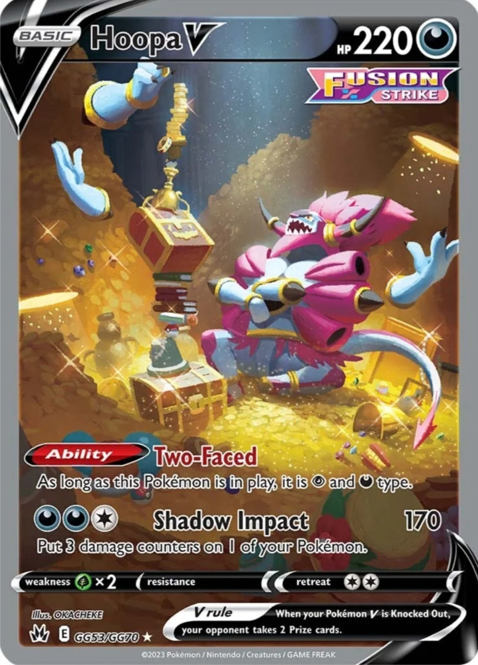 SWSH Crown Zenith GG53/GG70 Hoopa V