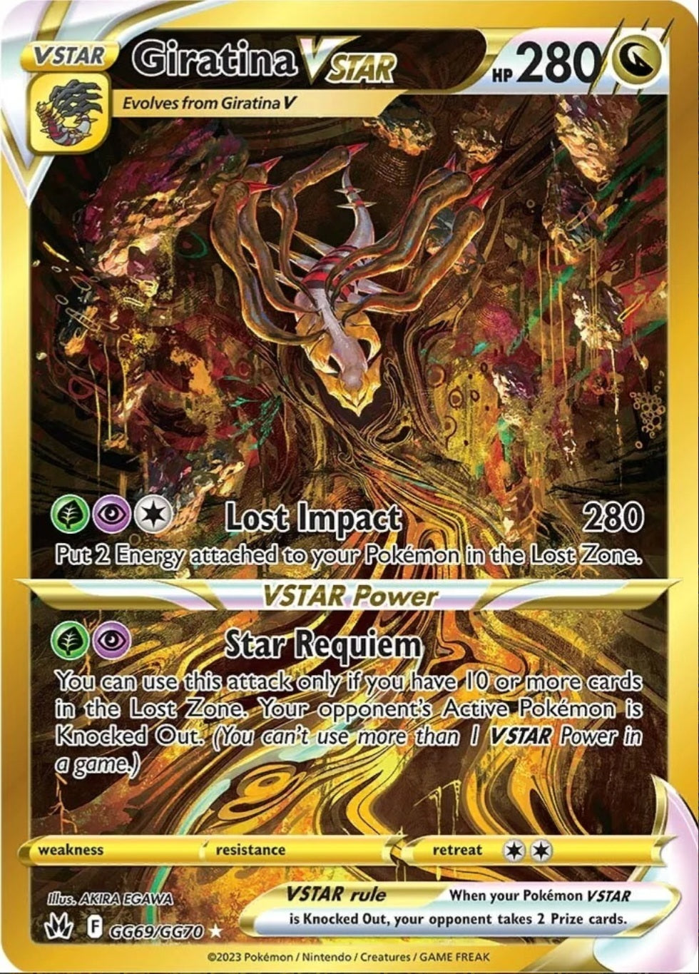 SWSH Crown Zenith GG69/GG70 Giratina VSTAR